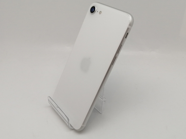 【中古】Apple au 【SIMロック解除済み】 iPhone SE（第2世代） 64GB ホワイト MHGQ3J/A（後期型番）【津田沼】保証期間１ヶ月【ランクC】