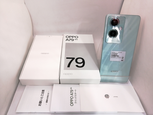 【中古】Oppo ymobile 【SIMフリー】 OPPO A79 5G 4GB 128GB グローグリーン A303OP【三宮駅前】保証期間１ヶ月【ランクA】_2
