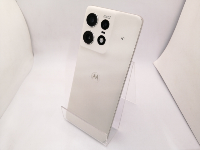 【中古】MOTOROLA SoftBank 【SIMフリー】 motorola edge 50s pro バニラクリーム 8GB 256GB A402MO【三宮駅前】保証期間１ヶ月【ランクB】