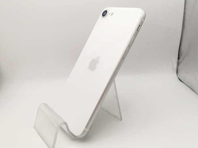 【中古】Apple au 【SIMロック解除済み】 iPhone SE（第2世代） 64GB ホワイト MHGQ3J/A（後期型番）【新宿】保証期間１ヶ月【ランクA】