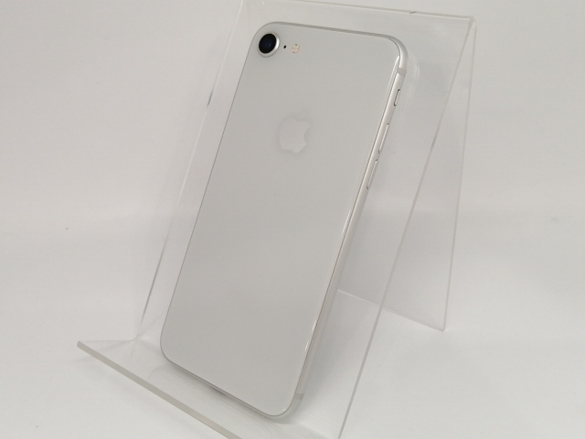 【中古】Apple au 【SIMロック解除済み】 iPhone 8 128GB シルバー MX1E2J/A【東池袋1丁目】保証期間１ヶ月【ランクC】