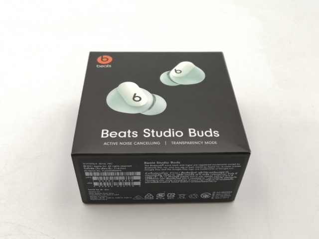 【未使用】beats by dr.dre Beats Studio Buds MJ4Y3PA/A ホワイト【ECセンター】保証期間１ヶ月_1