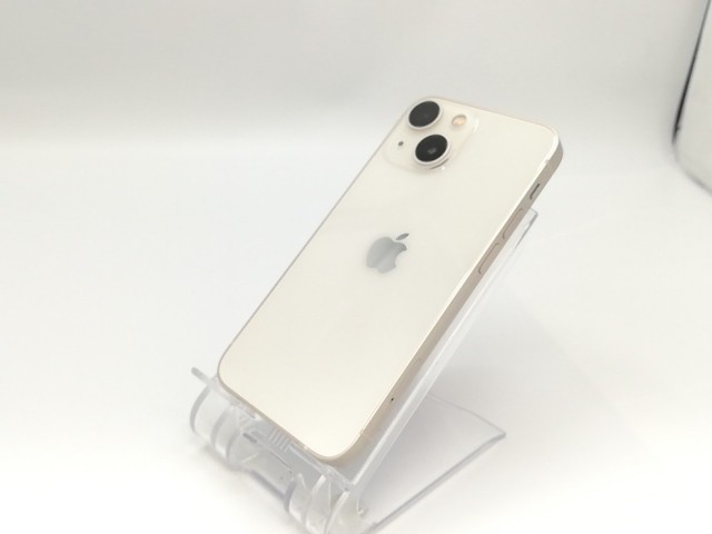 【中古】Apple iPhone 13 mini 128GB スターライト （国内版SIMロックフリー） MLJE3J/A【立川フロム中武】保証期間１ヶ月【ランクB】