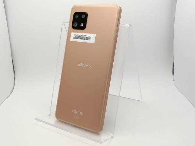 【中古】SHARP docomo 【SIMフリー】 AQUOS sense6 ライトカッパー 4GB 64GB SH-54B【DS秋葉】保証期間１ヶ月【ランクA】