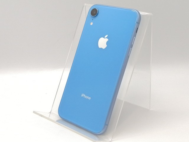 【中古】Apple docomo 【SIMロック解除済み】 iPhone XR 64GB ブルー MT0E2J/A【東池袋1丁目】保証期間１ヶ月【ランクA】