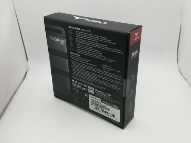 T-FORCE M200 ポータブルSSD 8TB Amazon.com: TEAMGROUP T-Force M200 Portable SSD 1TB USB3.2 Gen2x2