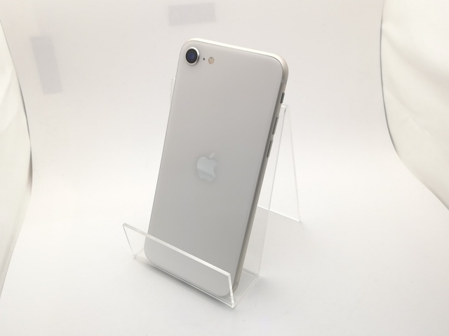 【中古】Apple au 【SIMフリー】 iPhone SE（第3世代） 64GB スターライト MMYD3J/A【秋葉3号】保証期間１ヶ月【ランクA】_1
