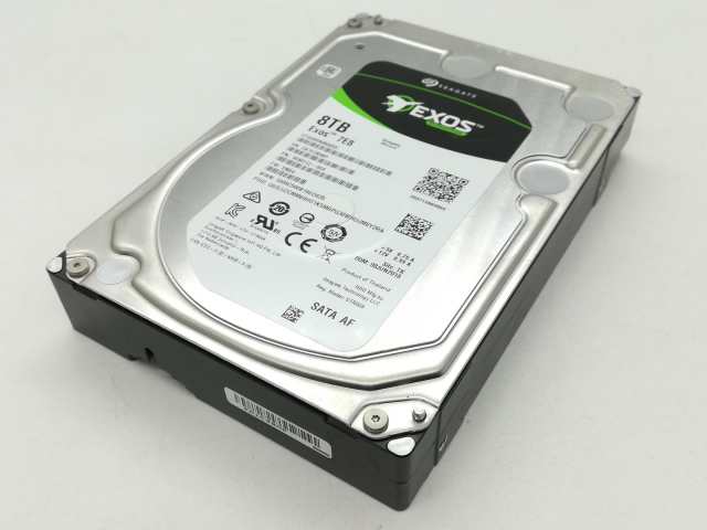 【中古】Seagate ST8000NM0055 8TB/7200rpm/256MB/6Gbps【日本橋3】保証期間１週間の通販は