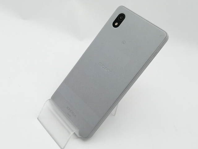 【中古】SONY au 【SIMフリー】 Xperia Ace III グレー 4GB 64GB SOG08【新宿東口】保証期間１ヶ月【ランクC】