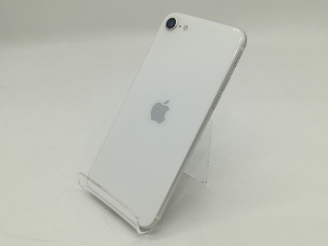 【中古】Apple au 【SIMロック解除済み】 iPhone SE（第2世代） 64GB ホワイト MHGQ3J/A（後期型番）【川崎】保証期間１ヶ月【ランクC】