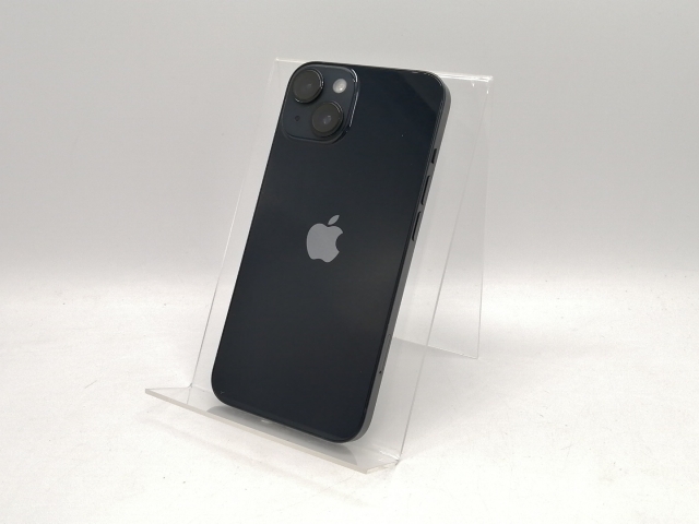 【中古】Apple SoftBank 【SIMフリー】 iPhone 14 128GB ミッドナイト MPUD3J/A【高崎モントレー】保証期間１ヶ月【ランクC】