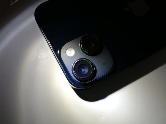 【中古】Apple SoftBank 【SIMフリー】 iPhone 14 128GB ミッドナイト MPUD3J/A【高崎モントレー】保証期間１ヶ月【ランクC】_9