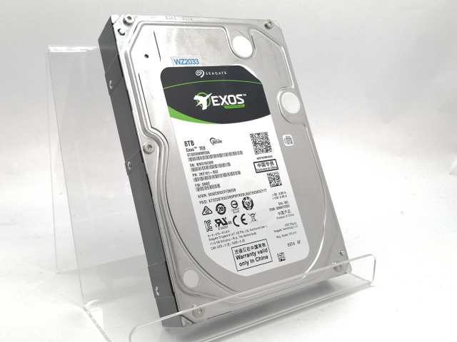 【中古】Seagate ST8000NM000A 8TB/7200rpm/256MB/6Gbps【新宿】保証期間１週間の通販は