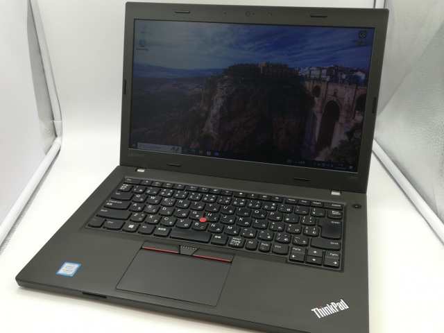 【中古】Lenovo ThinkPad L470 20J5A0GQJP 【i3-7100U 4G 256G(SSD) WiFi5 14LCD(1366x768) Win10P】【福岡筑紫】保証期間１ヶ月【ランク