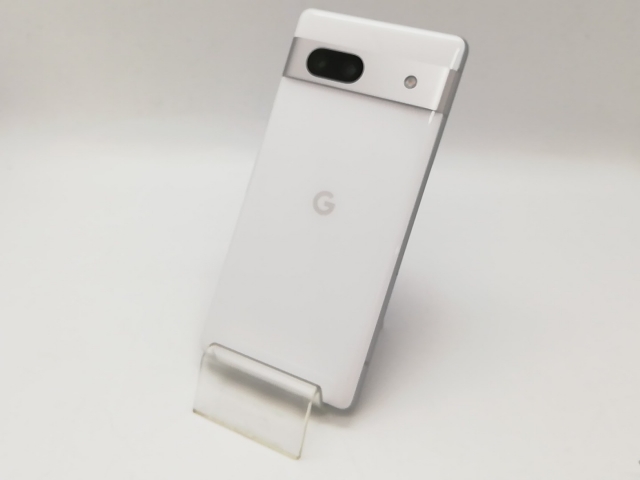 【中古】Google 国内版 【SIMフリー】 Pixel 7a スノー 8GB 128GB G82U8【アリオ倉敷】保証期間１ヶ月【ランクB】