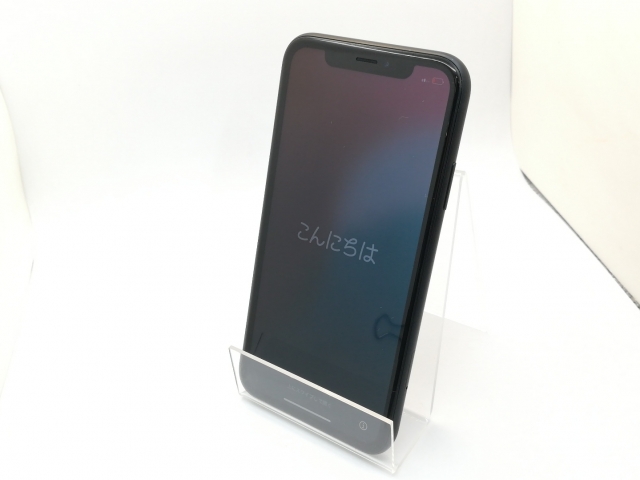 【中古】Apple docomo 【SIMロック解除済み】 iPhone XR 64GB ブラック MT002J/A【アリオ倉敷】保証期間１ヶ月【ランクC】_1
