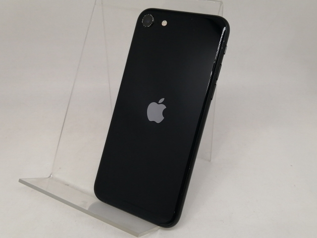 【中古】Apple au 【SIMフリー】 iPhone SE（第3世代） 64GB ミッドナイト MMYC3J/A【日本橋3】保証期間１ヶ月【ランクC】