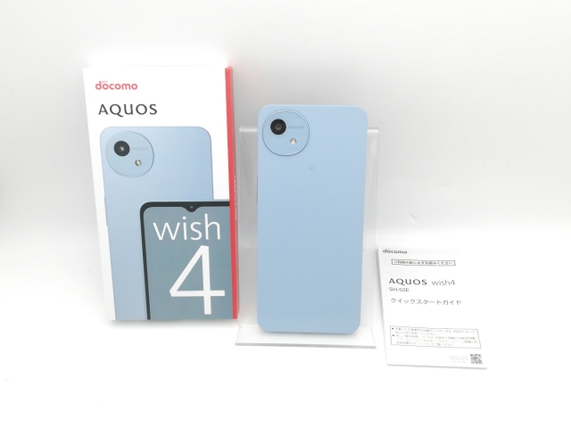 AQUOS wish4 ブルー 64GB 未使用】SHARP docomo 【SIMフリー】 AQUOS