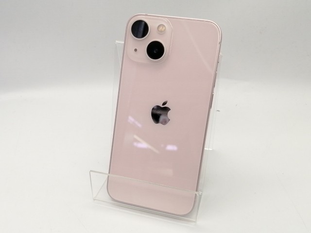 【中古】Apple iPhone 13 mini 128GB ピンク （国内版SIMロックフリー） MLJF3J/A【大須アメ横】保証期間１ヶ月【ランクB】