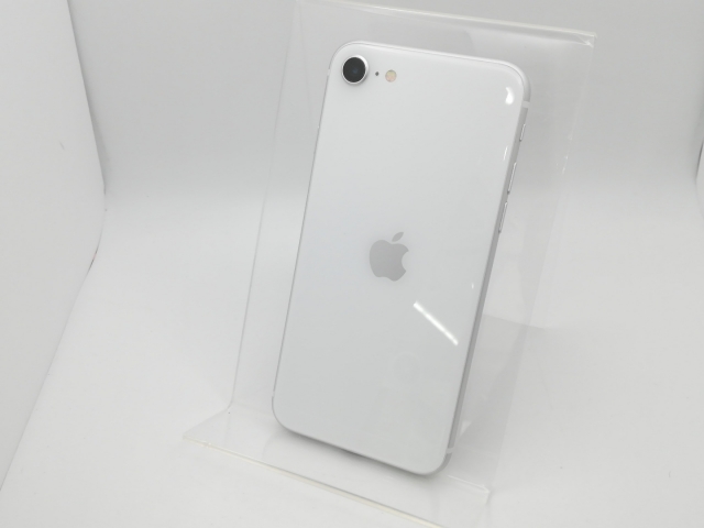 【中古】Apple au 【SIMロック解除済み】 iPhone SE（第2世代） 64GB ホワイト MHGQ3J/A（後期型番）【新橋烏森通り】保証期間１ヶ月【ランクB】