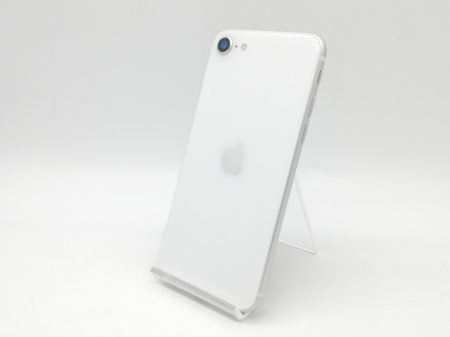 【中古】Apple au 【SIMロック解除済み】 iPhone SE（第2世代） 64GB ホワイト MHGQ3J/A（後期型番）【小倉駅前】保証期間１ヶ月【ランクC】