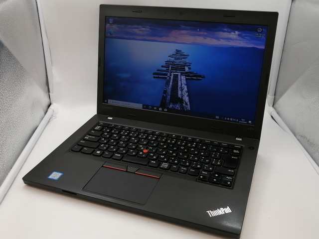 【中古】Lenovo ThinkPad L470 20J5A0GQJP 【i3-7100U 4G 256G(SSD) WiFi5 14LCD(1366x768) Win10P】【大須2】保証期間１ヶ月【ランクB】