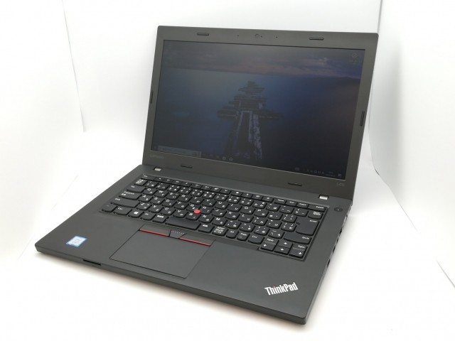 【中古】Lenovo ThinkPad L470 20J5A0GQJP 【i3-7100U 4G 256G(SSD) WiFi5 14LCD(1366x768) Win10P】【三宮センター】保証期間１ヶ月【ラ