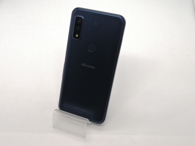 【中古】Fujitsu docomo 【SIMフリー】 arrows We ネイビー 4GB 64GB F-51B【大須アメ横】保証期間１ヶ月【ランクB】