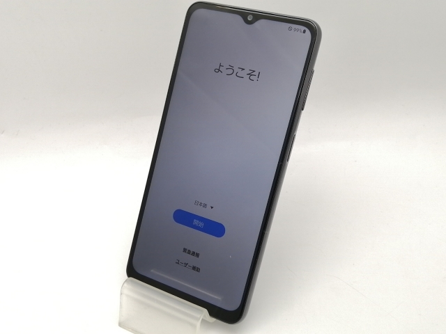 【中古】SAMSUNG au 【SIMロック解除済み】 Galaxy A32 5G オーサムブラック 4GB 64GB SCG08【大須2】保証期間１ヶ月【ランクC】_1