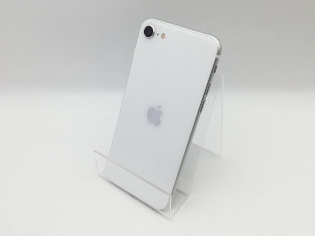 【中古】Apple au 【SIMロック解除済み】 iPhone SE（第2世代） 64GB ホワイト MHGQ3J/A（後期型番）【熊本】保証期間１ヶ月【ランクB】