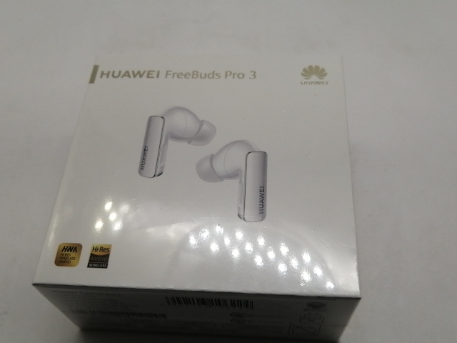 【未使用】Huawei FreeBuds Pro 3 [セラミックホワイト]【宇田川】保証期間１ヶ月