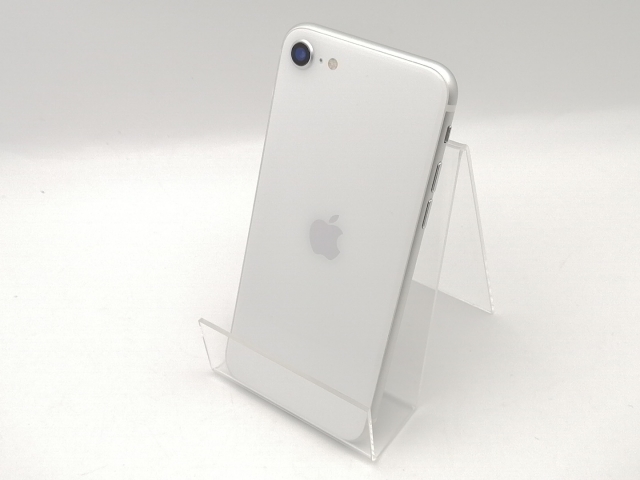 【中古】Apple au 【SIMロック解除済み】 iPhone SE（第2世代） 64GB ホワイト MHGQ3J/A（後期型番）【熊本】保証期間１ヶ月【ランクB】