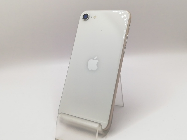 新品未使用 iPhone SE 第3世代 スターライト（ホワイト）64GB 中古