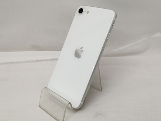 【中古】Apple au 【SIMロック解除済み】 iPhone SE（第2世代） 64GB ホワイト MHGQ3J/A（後期型番）【戸塚】保証期間１ヶ月【ランクC】