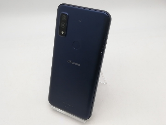 【中古】Fujitsu docomo 【SIMフリー】 arrows We ネイビー 4GB 64GB F-51B【京都】保証期間１ヶ月【ランクB】