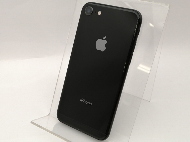 【中古】Apple au 【SIMロック解除済み】 iPhone 8 128GB スペースグレイ MX1D2J/A【神保町】保証期間１ヶ月【ランクC】