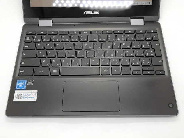中古】ASUS Chromebook Flip C214MA C214MA-BW0028 ダークグレー