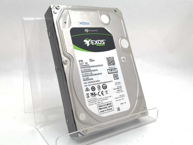 【中古】Seagate ST8000NM000A 8TB/7200rpm/256MB/6Gbps【新宿】保証期間１週間の通販は