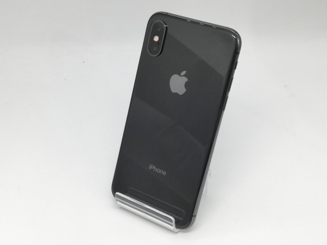 【中古】Apple docomo 【SIMロック解除済み】 iPhone XS 256GB スペースグレイ MTE02J/A【新橋烏森通り】保証期間１ヶ月【ランクB】