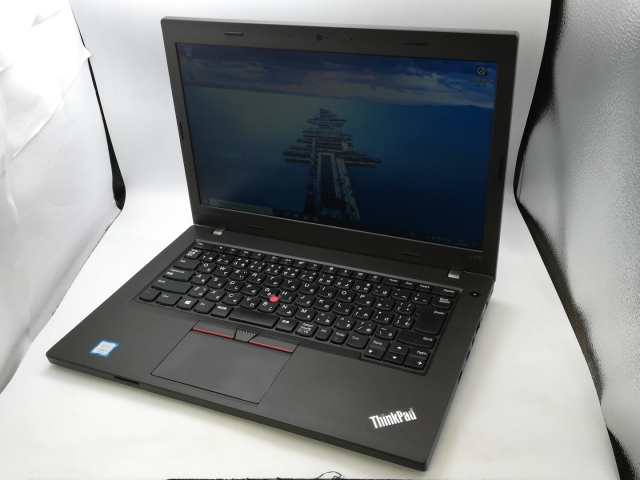 【中古】Lenovo ThinkPad L470 20J5A0GQJP 【i3-7100U 4G 256G(SSD) WiFi5 14LCD(1366x768) Win10P】【大阪堂島】保証期間１ヶ月【ランク