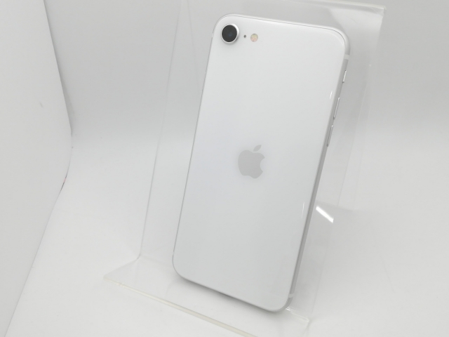【中古】Apple au 【SIMロック解除済み】 iPhone SE（第2世代） 64GB ホワイト MHGQ3J/A（後期型番）【新橋烏森通り】保証期間１ヶ月【ランクB】