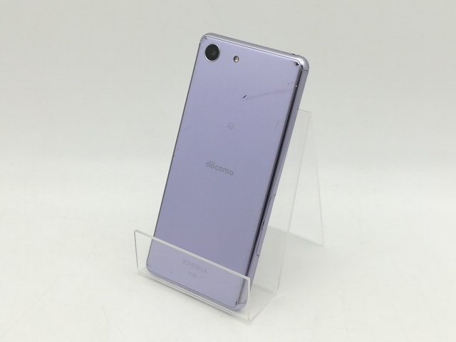 【中古】SONY docomo 【SIMロック解除済み】 Xperia Ace SO-02L Purple【神戸】保証期間１ヶ月【ランクC】