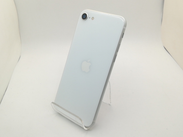 【中古】Apple au 【SIMロック解除済み】 iPhone SE（第2世代） 64GB ホワイト MHGQ3J/A（後期型番）【三宮駅前】保証期間１ヶ月【ランクB】