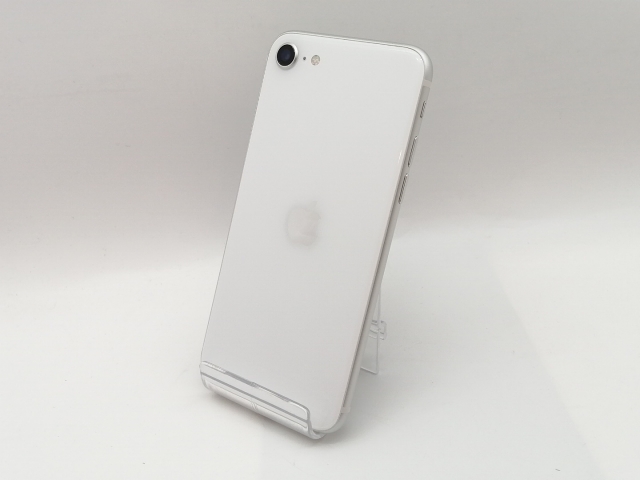 【中古】Apple au 【SIMロック解除済み】 iPhone SE（第2世代） 64GB ホワイト MHGQ3J/A（後期型番）【津田沼】保証期間１ヶ月【ランクB】
