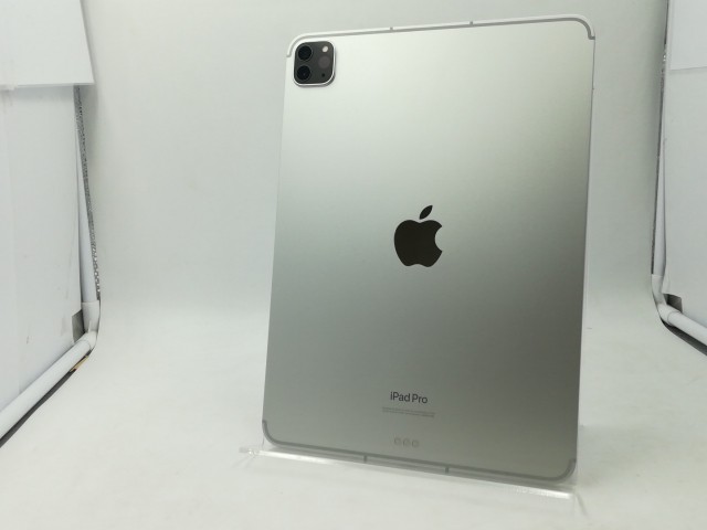 【中古】Apple au 【SIMフリー】 iPad Pro 11インチ（第4世代） Cellular 128GB シルバー MNYD3J/A【なんば】保証期間１ヶ月【ランクB】