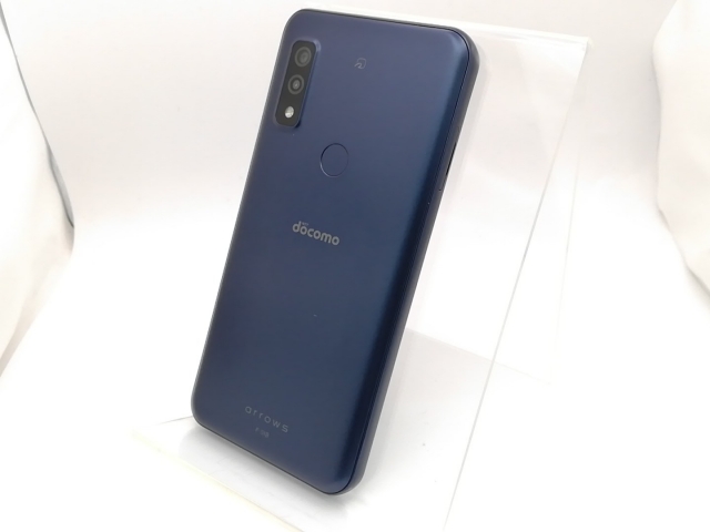 【中古】Fujitsu docomo 【SIMフリー】 arrows We ネイビー 4GB 64GB F-51B【秋葉3号】保証期間１ヶ月【ランクC】