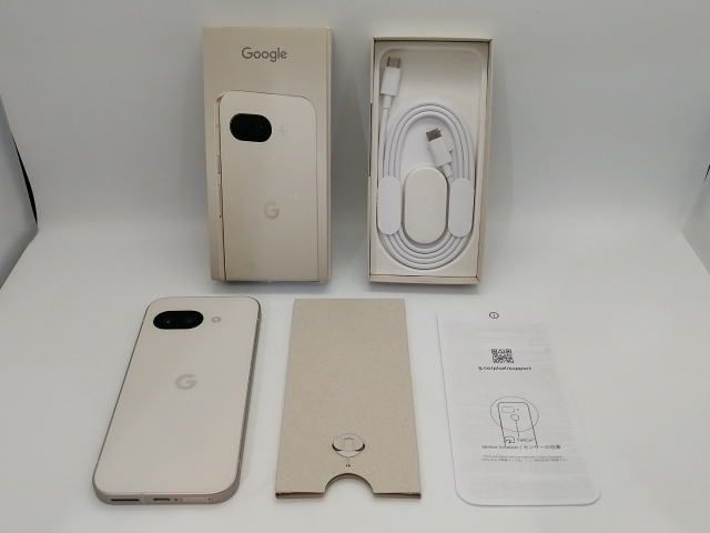 【中古】Google docomo 【SIMフリー】 Pixel 9a ポーセリン 8GB 128GB【高崎モントレー】保証期間１ヶ月【ランクA】_9