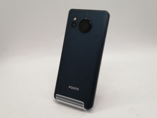 中古】SHARP au 【SIMフリー】 AQUOS sense8 コバルトブラック 6GB