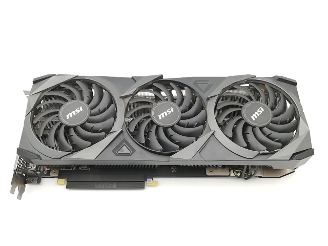 【中古】MSI GeForce RTX 3090 VENTUS 3X 24G OC RTX3090/24GB(GDDR6X)/PCI-E【川崎】言いはなつ継続期間１週