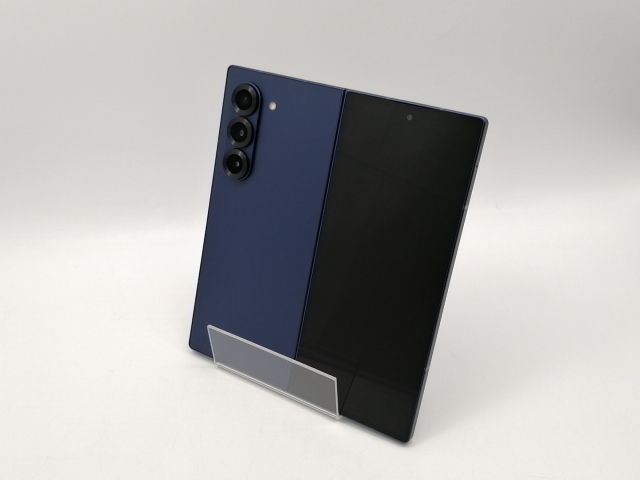 【中古】SAMSUNG au 【SIMフリー】 Galaxy Z Fold6 ネイビー 12GB 256GB SCG28【博多】保証期間１ヶ月【ランクA】